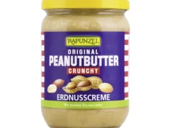 Rapunzel Glas Bio Erdnussbutter Original Crunchy 500 g