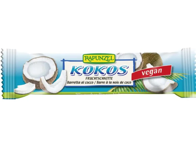 Rapunzel Riegel Bio Fruchtschnitte Kokos 40 g
