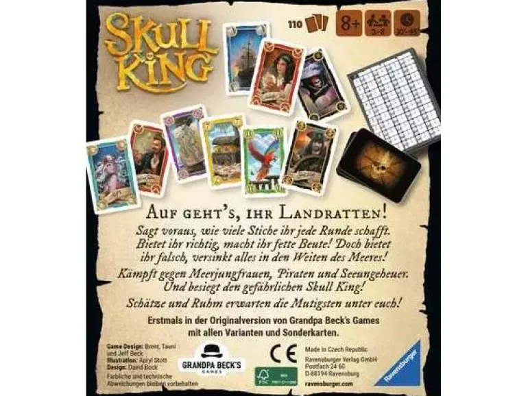 Ravensburger Kartenspiel Skull King