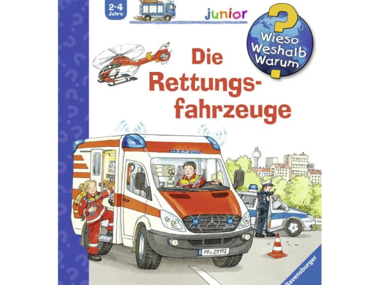Ravensburger Kinder-Sachbuch WWW Rettungsfahrzeuge