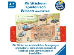 Ravensburger Kinder-Sachbuch Fahrzeuge auf der Baustelle