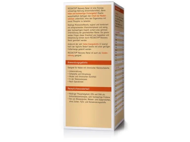 RECOACTIV Katzen-Nahrungsergänzung Recovery Renal, 1 x 280 ml