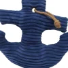 relaxdays Türsicherung Anker 38 cm Dunkelblau