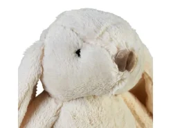 relaxdays Türstopper Hase Stoff Creme