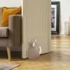 relaxdays Türstopper Katze Stoff Polyester Sand Braun Beige