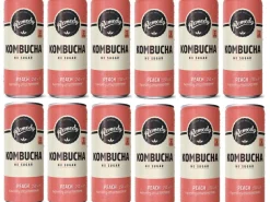 Remedy Peach Kombucha 12 x 0.25 l
