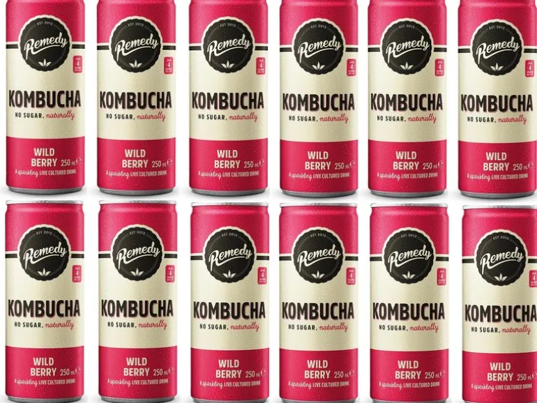 Remedy Wild Berry Kombucha 12 x 0.25 l