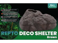Repto Deco Shelter Braun L