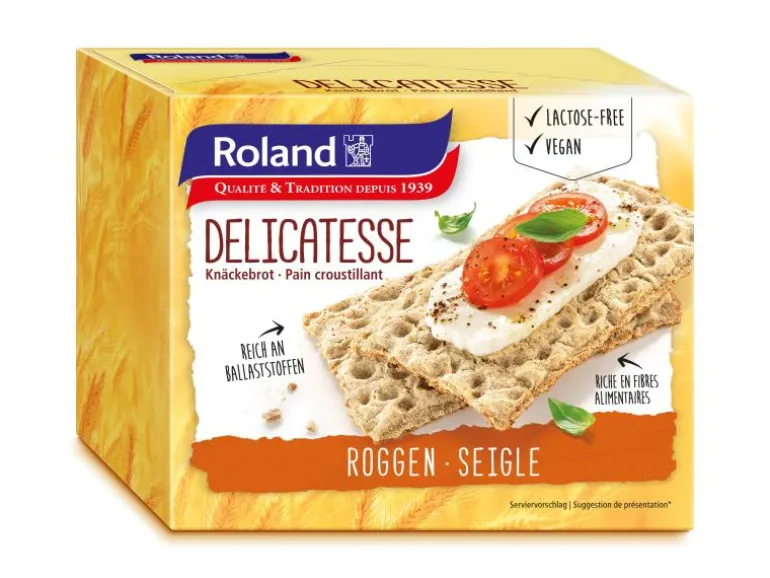 Roland Snacks Knäckebrot Delikatess 200 g
