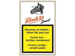 Rössli Brasil 20 Stumpen