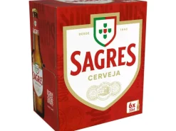 Sagres Bier Branca 6 x 0.33 l