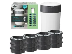 Sangenic Windeleimer Twist & Click Bundle inkl. 12 Nachfüllkassetten