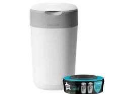 Sangenic Windeleimer Twist & Click Grau/Weiss