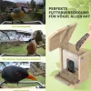 Sanilu Vogelfutterhaus mit Kamera ohne Solarpanel