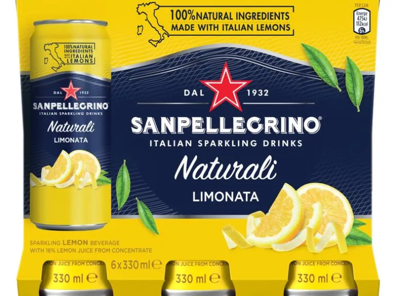 San Pellegrino Soft-Drinks Limonade Limonata 6 x 0.33 l