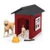 Schleich Spielfigurenset Farm World Hundehütte mit Goldenretrievern