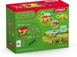 Schleich Spielfigurenset Farm World Fütterung der Waldtiere