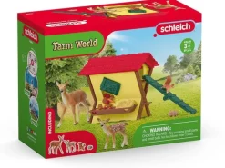Schleich Spielfigurenset Farm World Fütterung der Waldtiere