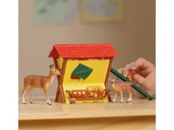 Schleich Spielfigurenset Farm World Fütterung der Waldtiere
