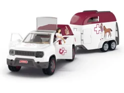 Schleich Spielfigurenset Horse Club Mobile Tierärztin mit Anhänger