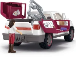 Schleich Spielfigurenset Horse Club Mobile Tierärztin mit Anhänger