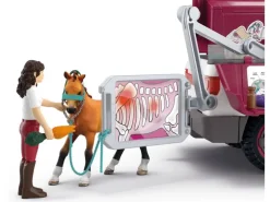 Schleich Spielfigurenset Horse Club Mobile Tierärztin mit Anhänger
