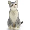 Schleich Spielzeugfigur Farm World Katze sitzend
