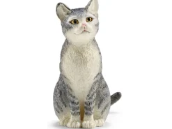 Schleich Spielzeugfigur Farm World Katze sitzend
