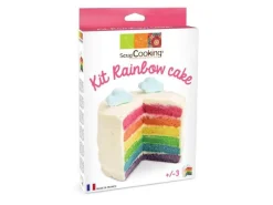 ScrapCooking Lebensmittelfarben-Set Regenbogen Cake 4 Stück