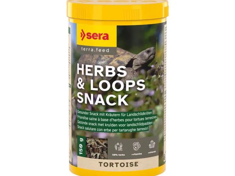 sera Leckerbissen Herbs'n'Loops Nature, 1000 ml, 120g