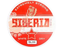 Siberia Snus Red White Dry Slim Dose à 13 g