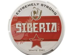 Siberia Snus X-Strong White Dry Portion Dose à 16 g