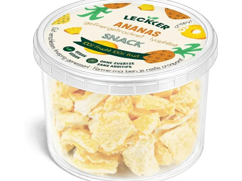 SicherSatt Ananas Snack gefriergetrocknet 40 g