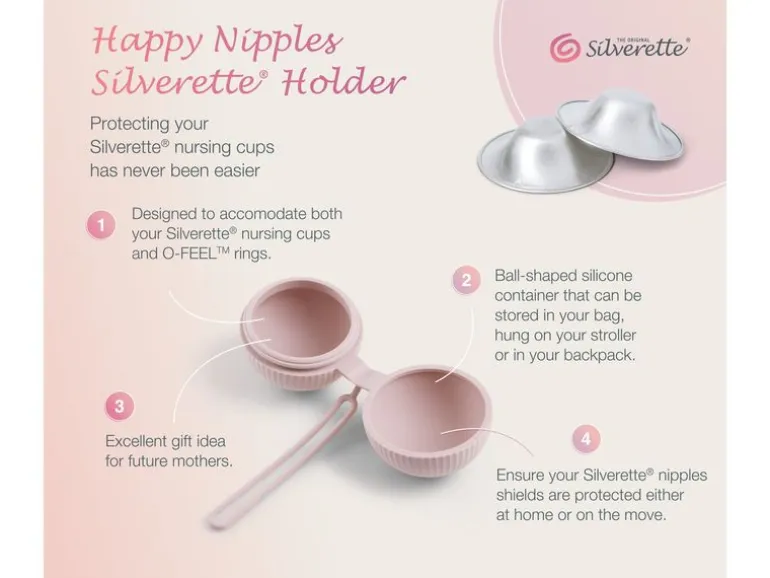 Silverette Aufbewahrungsbox Silikon Weiss Onesize