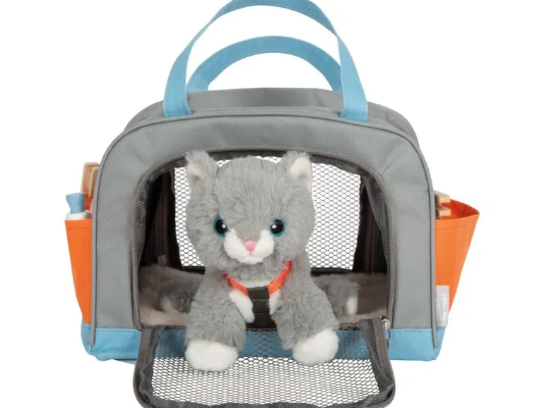 small foot Katze mit Tasche und Pflege-Set