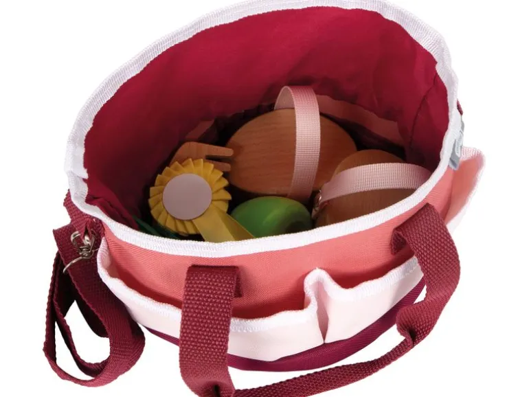small foot Pferdepflegeset mit Tasche Rot