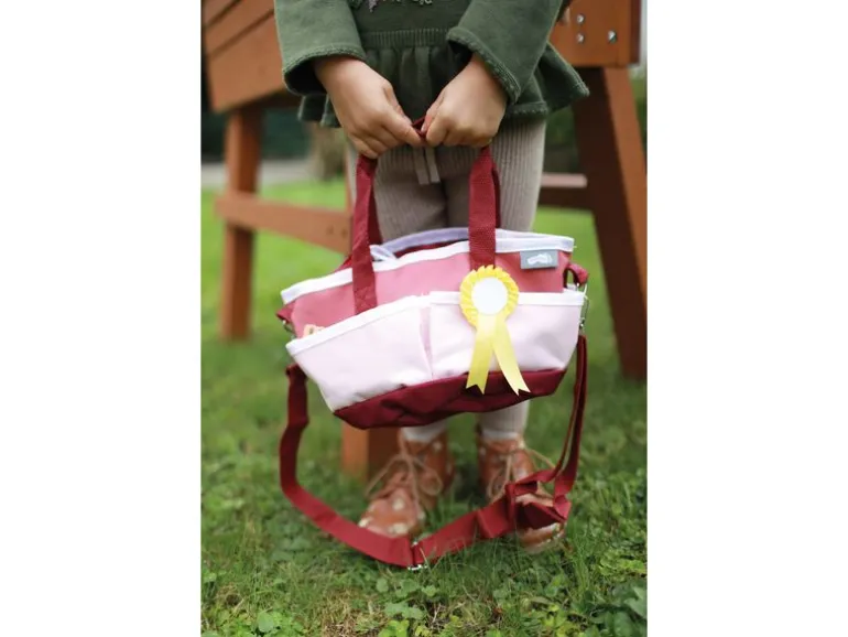 small foot Pferdepflegeset mit Tasche Rot