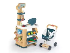 Smoby City-Markt mit Einkaufswagen