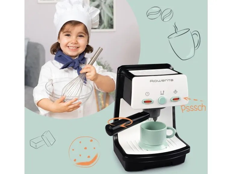 Smoby Spiel-Haushaltsgerät Rowenta Espressomaschine