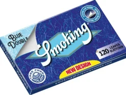 Smoking Zigarettenpapier Blue Double 120 Blatt
