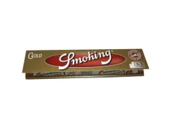 Smoking Zigarettenpapier Gold King Size Slim 33 Blatt