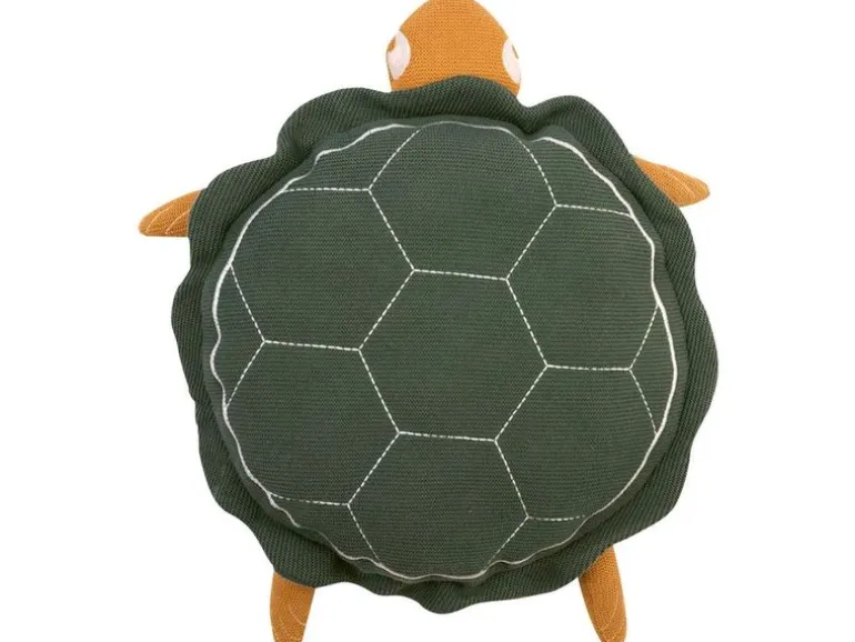 Sänger Bettflasche Baumwolle-Bezug Bio Schildkröte Grün