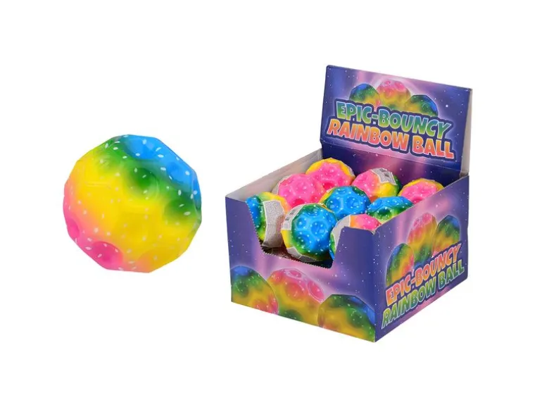 Sombo Mondball Regenbogen Springball