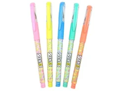 Sombo SCENTOS 5 Gelstifte 5 Stück, Neon und Pastell mit Duft