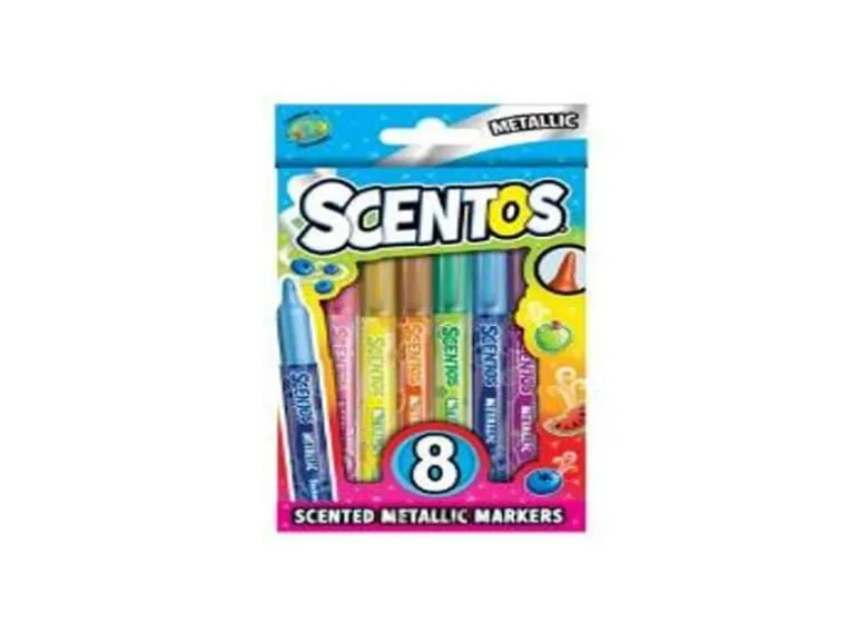 Sombo SCENTOS 8 Metallic-Marker 8, Metallic, mit Duft