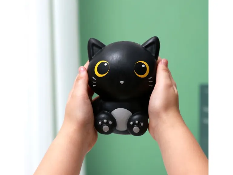 Sombo Squishy Katze Schwarz