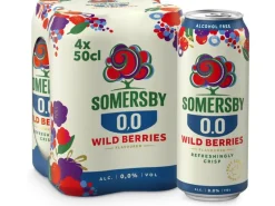 Somersby Wild Berries alkoholfrei 4 x 0.5 l