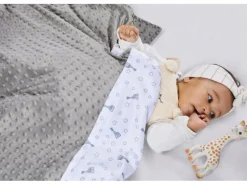 Sophie la girafe Geschenkset Kuscheldecke 2-teilig