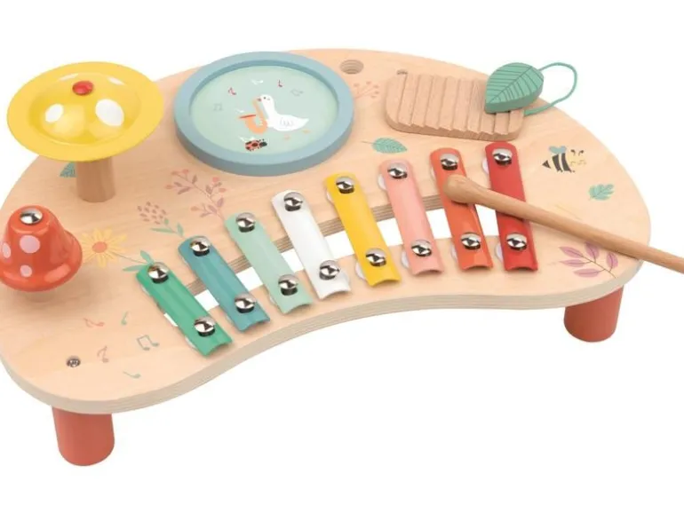 Spielba Holzspielwaren Musik Tisch
