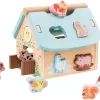 Spielba Holzspielwaren Sortierspiel Bauernhof mit Formen
